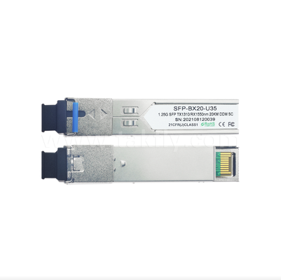 TK-B3512-3SCD20 SFP Bi-Directional Transceiver ¥ 1.25Gbps, 20km, SC Interface, Single-Fiber Bi-Directional cho Gigabit Ethernet & Fiber Channel