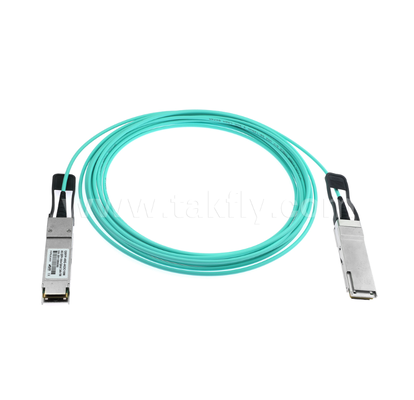 Cáp quang chủ động 40G QSFP+ – Song công 4 kênh, 11,3Gbps mỗi làn, Công suất thấp, Cắm nóng