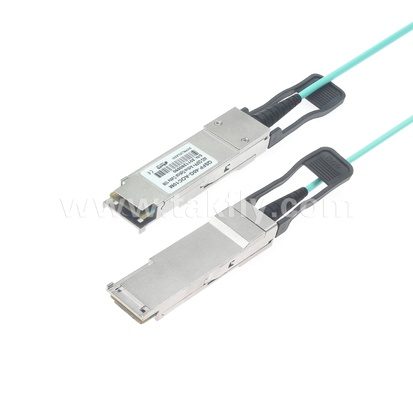 Cáp quang chủ động 40G QSFP+ – Song công 4 kênh, 11,3Gbps mỗi làn, Công suất thấp, Cắm nóng