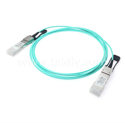 Cáp quang chủ động 100G QSFP28 (AOC) – 4×25G, Lên đến 104Gbps, 3-70m, Mảng VCSEL, Công suất thấp <3.5W, QSFP28 sang QSFP28