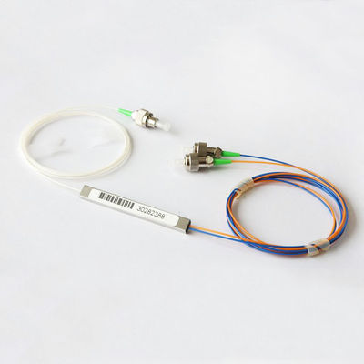 900um 2M 1x2 SC APC UPC Fiber Optic PLC Splitter Optic PLC Splitter