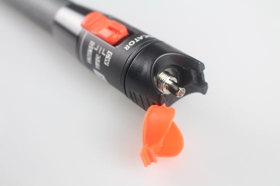 Loại bút Nguồn sáng đỏ Bộ định vị lỗi hình ảnh VFL Máy đo sợi quang FTTH 10mW