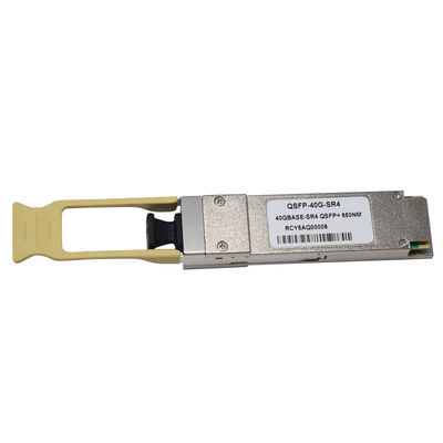 QSFP + SR4 MPO 100M MMF 40G BASE Transceiver Module