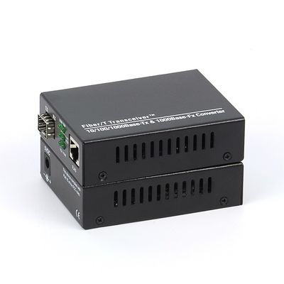 Mạng Ethernet 10/100 / 1000M Bộ chuyển đổi phương tiện quang SFP