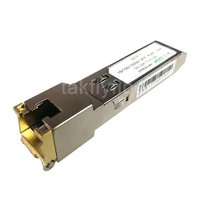 Mô-đun thu phát Ethernet 10GBASE-T 10/100 / 1000M SFP đồng RJ45 CAT5E CAT6 100m Gigabit 10GBASE-T