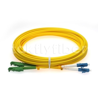 APC To LC PC Duplex Patch Cable 3.0mm SM G652D 1310nm cho mạng viễn thông