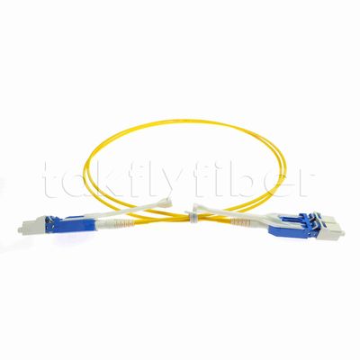 Uniboot Duplex Fiber Optic Patchcord đường kính 2.0mm với G657A1 Fiber và LSZH Jacket LC PC Connector