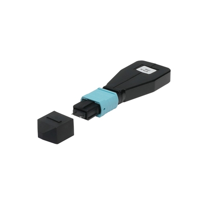 MTP Male Type Elite 50/125 OM3 Loopback Aqua Connector Cable