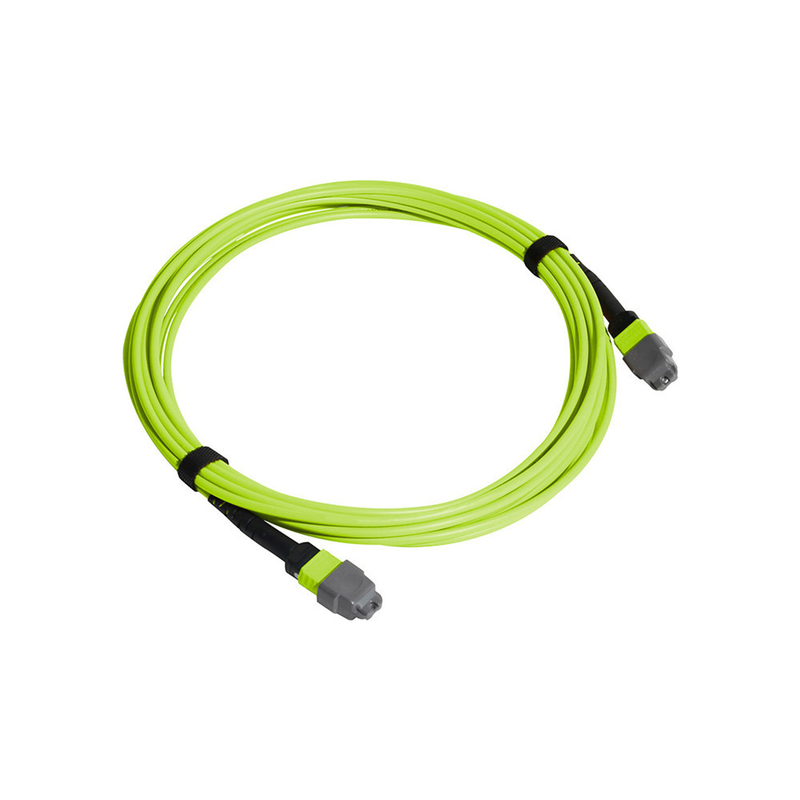 Multi Mode 24-Fiber Lime Green MPO MTP Cable Cáp quang 20m Độ dài Phạm vi nhiệt độ tối ưu