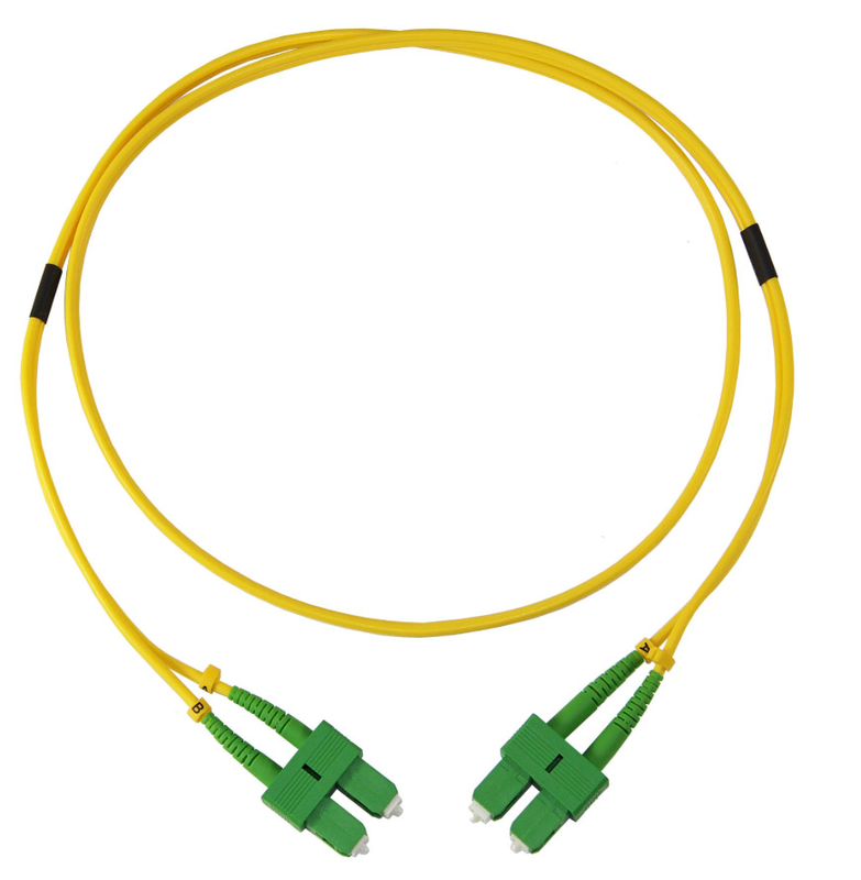 Cáp cắm sợi quang cấp viễn thông với áo khoác PVC/LSZH đường kính 3,0mm và mất tích chèn thấp