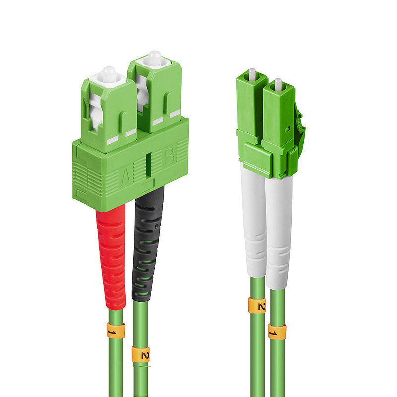 Đơn vị hóa chiều dài Fiber Optic Patchcord Telecom Grade PVC/LSZH Jacket UPC/APC Polishing.