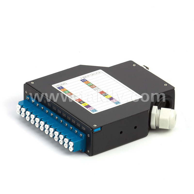 Hộp đầu cuối sợi quang LC/Sc Sx/Dx được gắn trên đường sắt bằng nhôm DIN với cài đặt dễ dàng