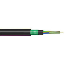 Đường cáp điện sợi sợi hai lớp GYFTA53 với thành viên FRP trung tâm