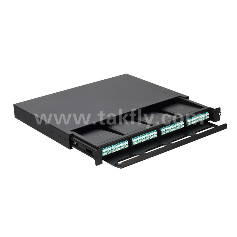 MPO/MTP Patch Panel Management Cassette Slideable Type Fiber Optic cho hệ thống cáp trung tâm dữ liệu FTTX