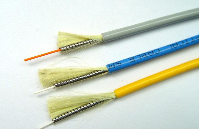 SC FC LC ST Cáp quang bọc thép đơn giản để lắp đặt Nhiệt độ -10C 60C