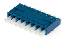 Động thái đơn và đa chế độ LC 8 cách Fiber Optic Adapter cho mạng