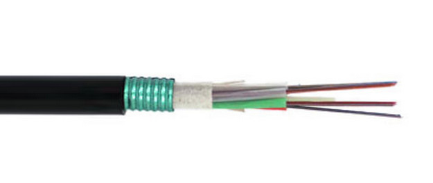 G652D Tùy chọn sợi GYFTA 2-144F Cáp ngoài trời sợi quang cho truyền thông đường dài