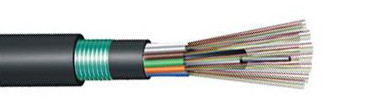Cáp ngoài trời GYFTY53 2-144F Duplex Sheath Optical với vật liệu MDPE/HDPE Sheath