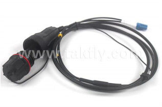 Fullaxs-DLC dây cáp dán sợi chống nước cho LTE LSZH Vật liệu vỏ bên ngoài Diameter cáp 5,0mm