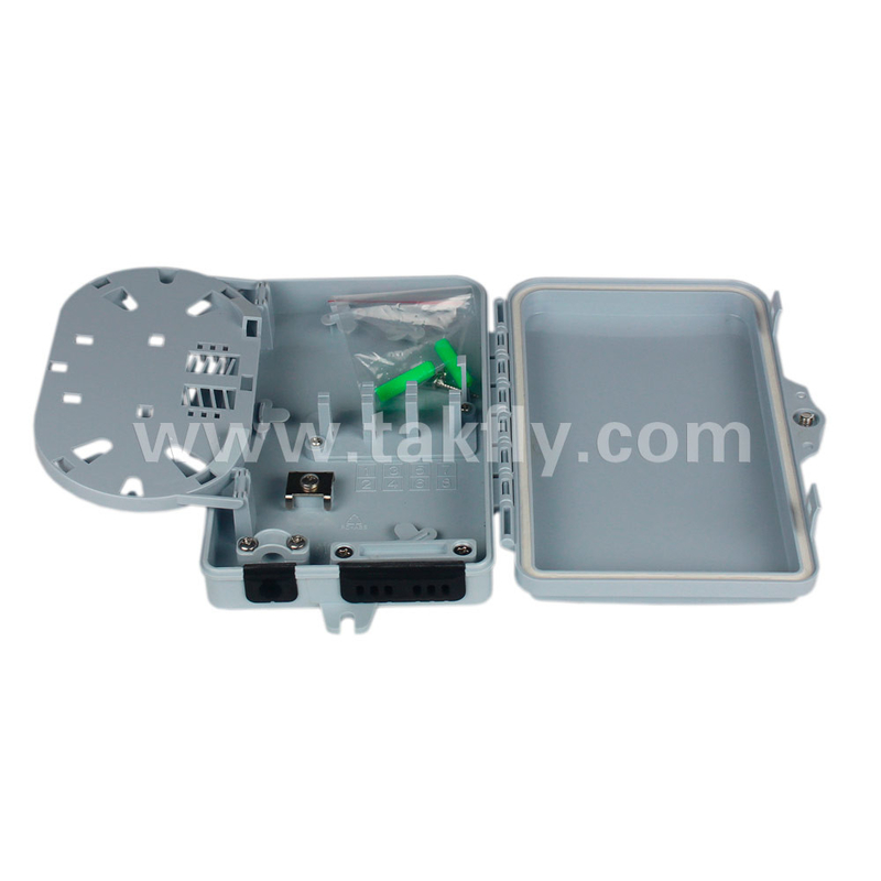 FTKS-1805-06B FTTx 6 Port Fiber Termination Box cho cáp quang sợi kích thước tiêu chuẩn
