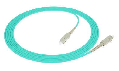 3.0mm Cáp đường kính SC-SC Simplex/Duplex Fiber Optic Patch Cord với Returnloss UPCSM≥50dB APCS≥60dB