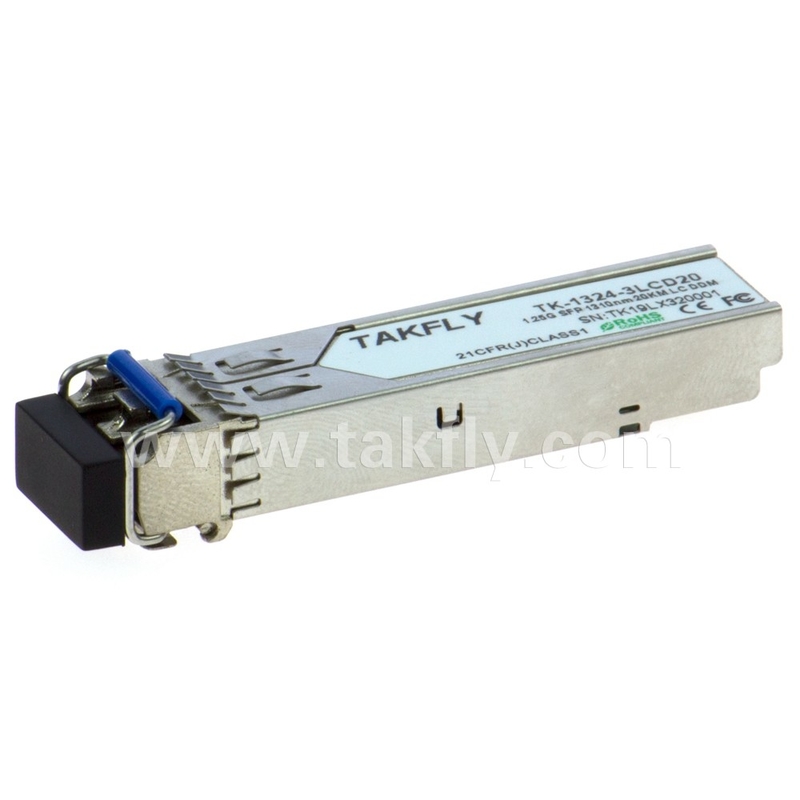 1.25G SFP 1310nm 20KM SMF DDM LC CISCO JUNIPER HUAWEI MODULE Giao diện quang học tương thích SFP