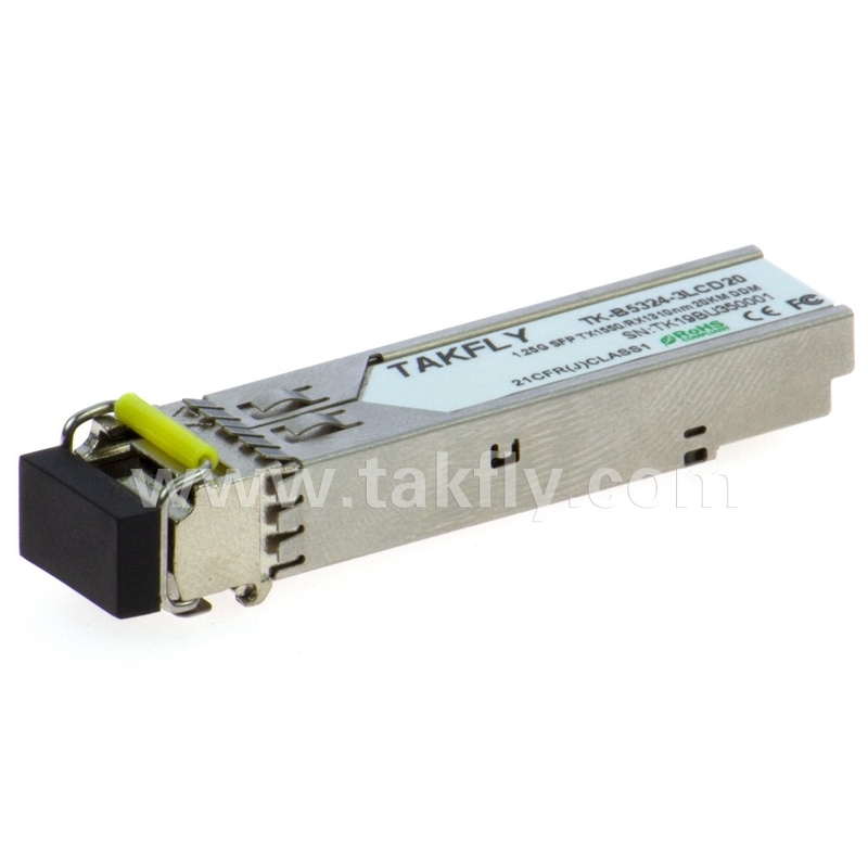1.25G SFP BIDI Tx1550/Rx1310nm 20KM SMF DDM LC CISCO JUNIPER HUAWEI MODULE truyền quang tương thích SFP