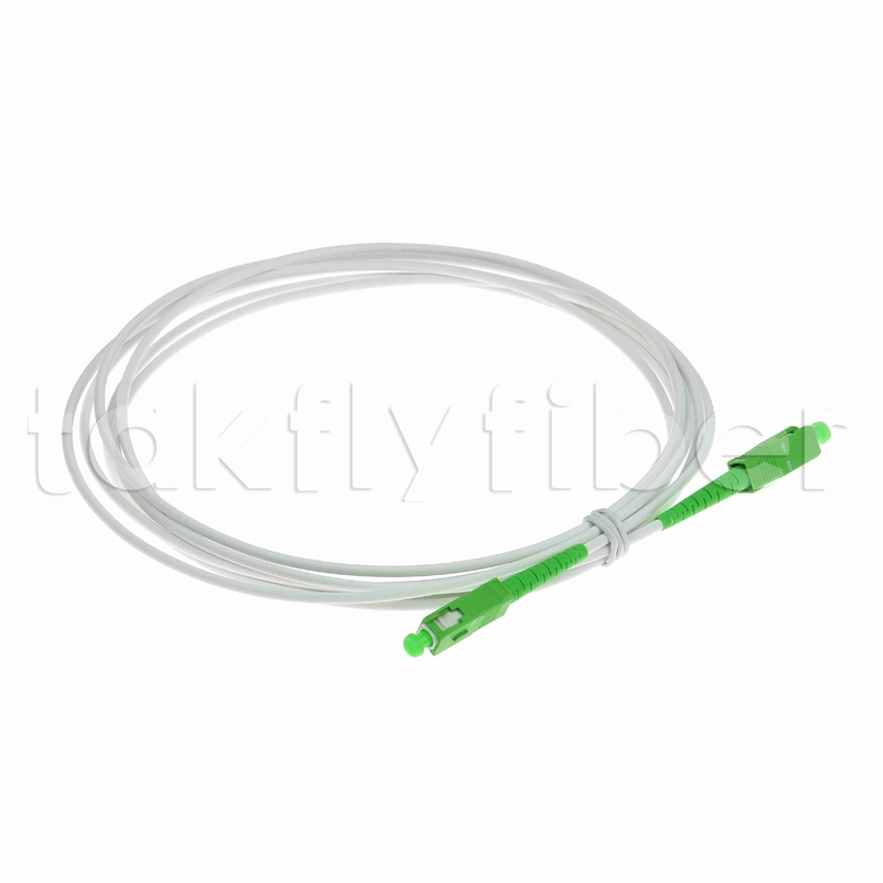 Chống gặm nhấm G657A2 SC APC Fiber Optic Patchcord Cable Fiber Patch Cable SM 3.0mm