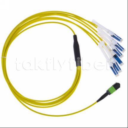 Cáp vá quang viễn thông bền bỉ với Suy hao chèn ≤0.3dB và Đường kính sợi quang 50/125