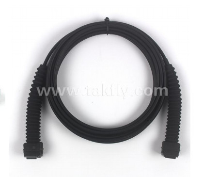 NSN-DLC dây cáp dán sợi chống nước cho LTE LSZH Vật liệu vỏ bên ngoài Diameter cáp 5,0mm