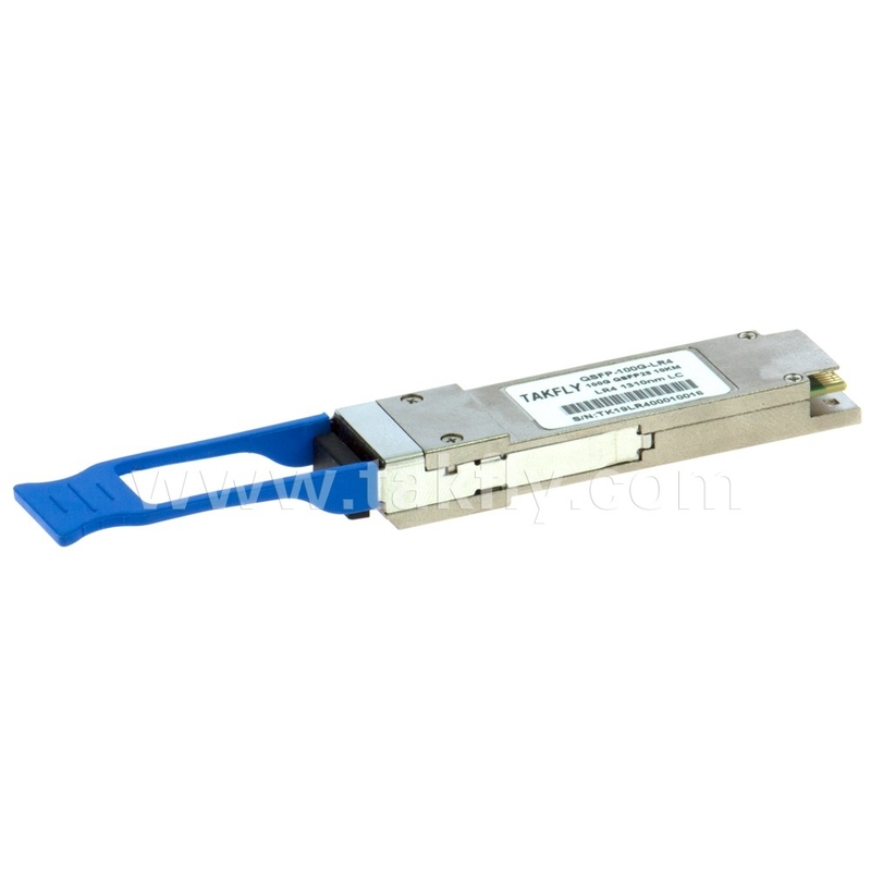 Bên khách hàng 100Gbps 10KM QSFP28 LR4 với DDM Transceiver Cáp điện năng lượng cao Dài 1m Kết nối viễn thông