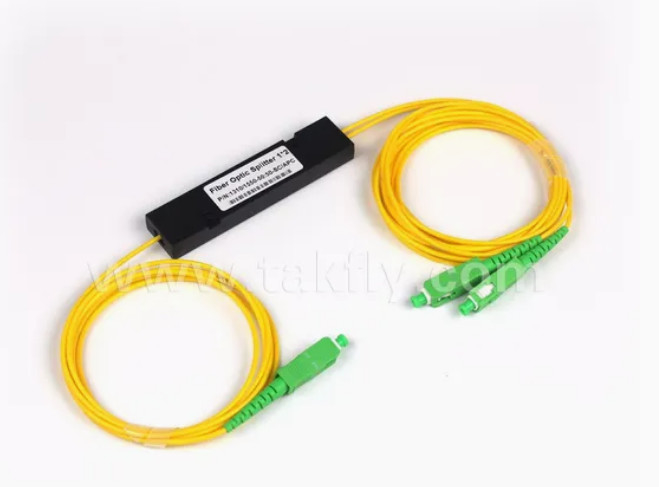 1x2 Động thái đơn ABS SC PLC Splitter Sợi quang Sc APC 1 đến 2 PLC Splitter