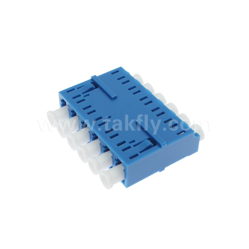 LC/UPC 6 Ways Adapter, SM OS2, Blue,Without Flange Single Mode cho mạng