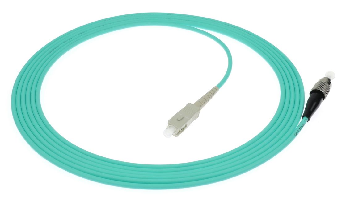 SC-FC Simplex Fiber Optic Patch Cord LSZH/PVC UPC và APC