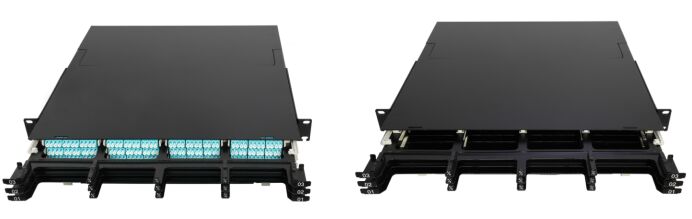 Bảng vá băng cassette MPO mật độ cao 1U 2U 4U