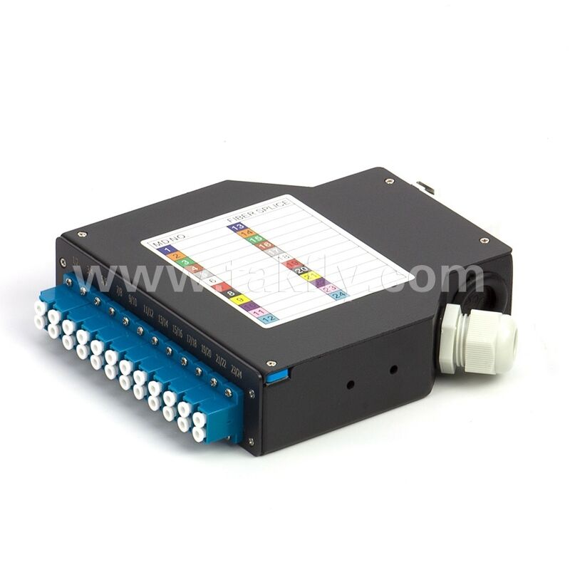 12 Cổng 24 Cổng DIN RAIL Fiber Optic Terminal Box/Fiber Optic Patch Panel/ODF/Optical Distribution Frame