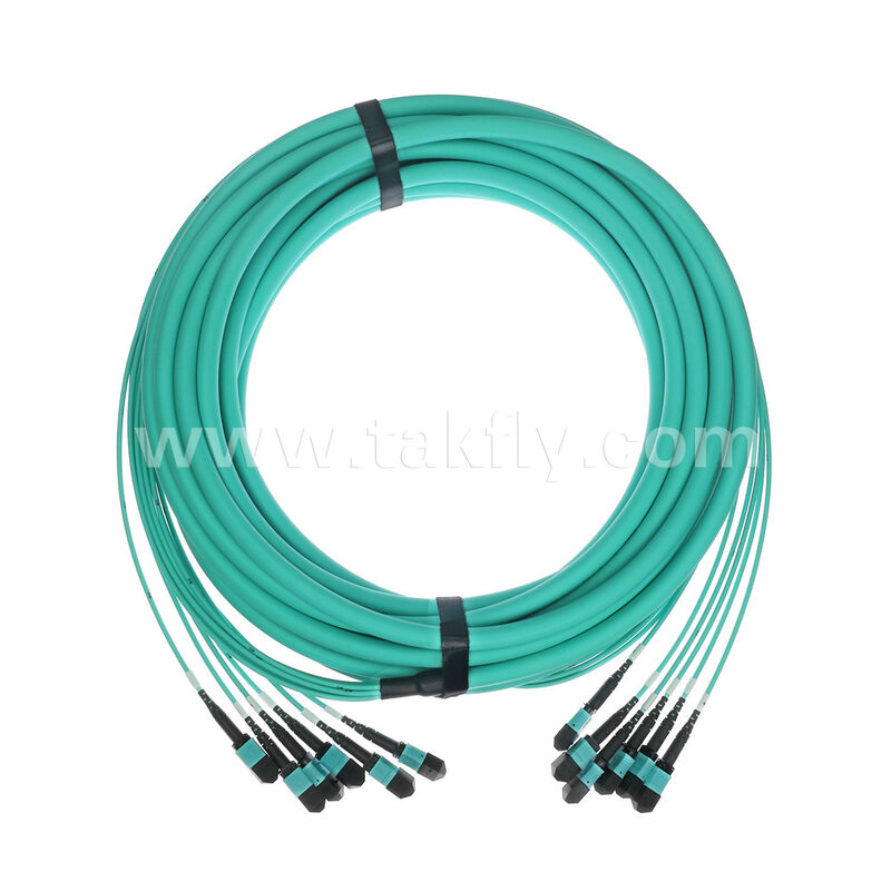 OM3 OM4 Multimode 72 sợi 6x12F MPO MTP- 6x12F MPO MTP Nam nữ Fiber Optic Patchcord / Cable Patch Fiber Optical / Cable Breakout Optical / Cable Optical Fiber Trunk / Cable Fanout Fiber Optic