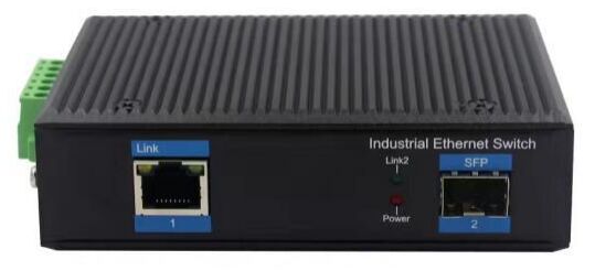 Chuyển đổi PoE cấp công nghiệp 1 cổng 10/100/1000Mbps PoE + 1 cổng 1000Mbps SFP Fiber (DF-1FG-1GPI)