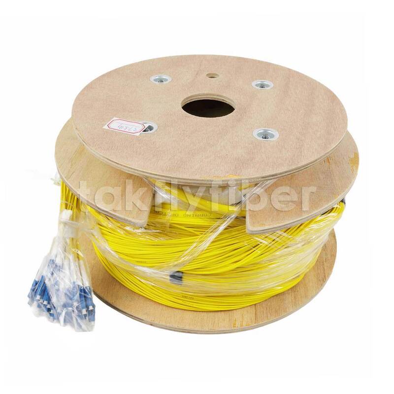 48 lõi G657A OS2 Pre-terminated Breakout Fiber Patch Cable cho kết nối mật độ cao