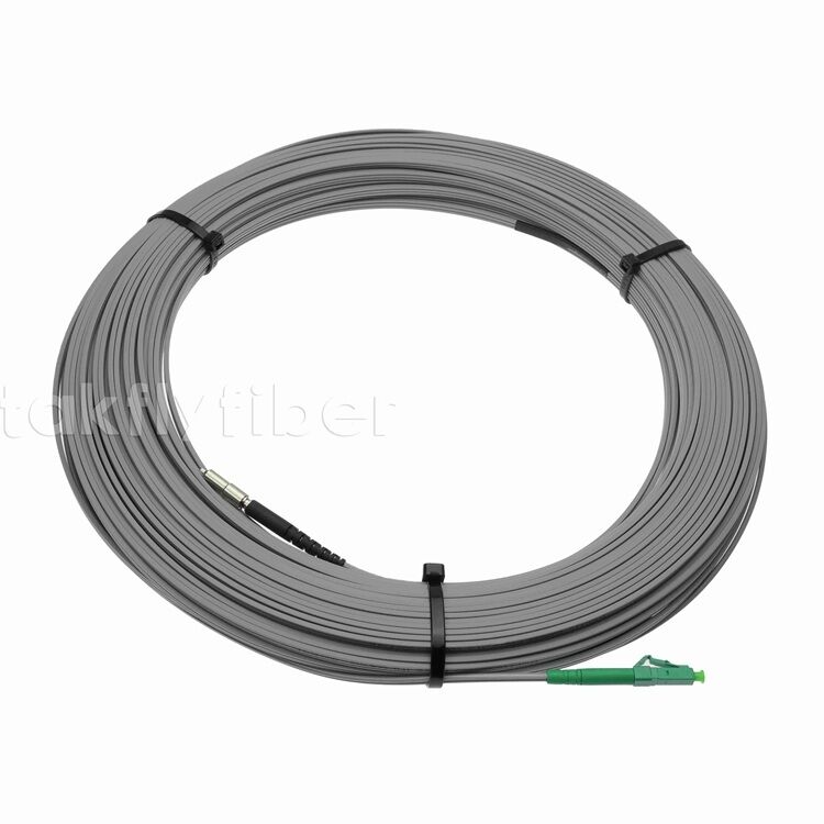 2.0*5.2mm Chọn đạn SCAPC đến SC/APC FTTH Drop Cable Fiber Optic Patchcord SM G657A2