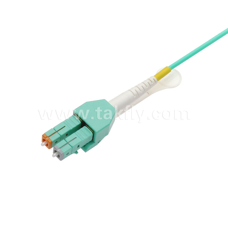 LC UPC to LC UPC Uniboot Duplex BIF Fiber Optic Patch Cable Patchcord OM3 Multimode LSZH 2.0mm 