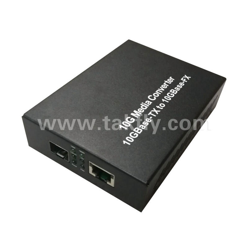 Bộ chuyển đổi phương tiện 10g Cáp quang cổng SFP + & RJ45 cho viễn thông trung tâm dữ liệu FTTH
