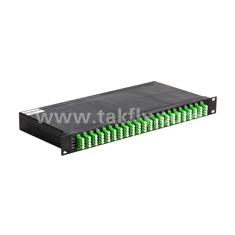 Sợi quang DWDM 100GHz AWG 40CH MUX+DEMUX cho Trung tâm dữ liệu viễn thông 5G