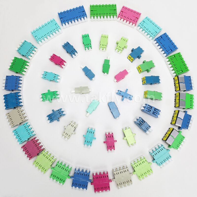 LC Simplex / Duplex Adapter với tay áo Zirconia