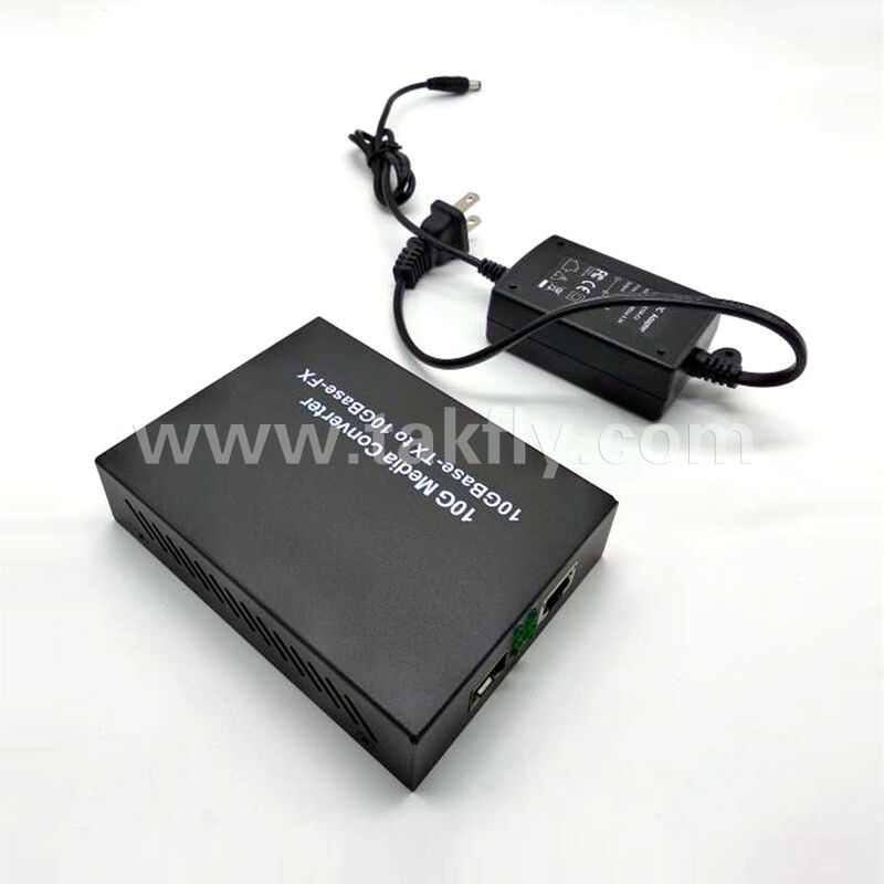 10G Gigabit Unmanaged Fiber Media Converter,Mở rộng mạng lưới nhóm làm việc hiệu quả về chi phí,Bảo vệ cô lập và bảo trì dễ dàng