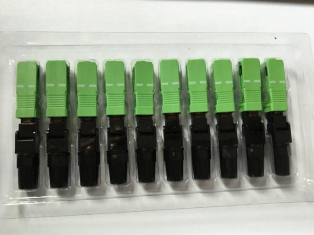 DF-5501 SC Fast Connector Pre-polished, không có công cụ, cho FTTH Drop Cable