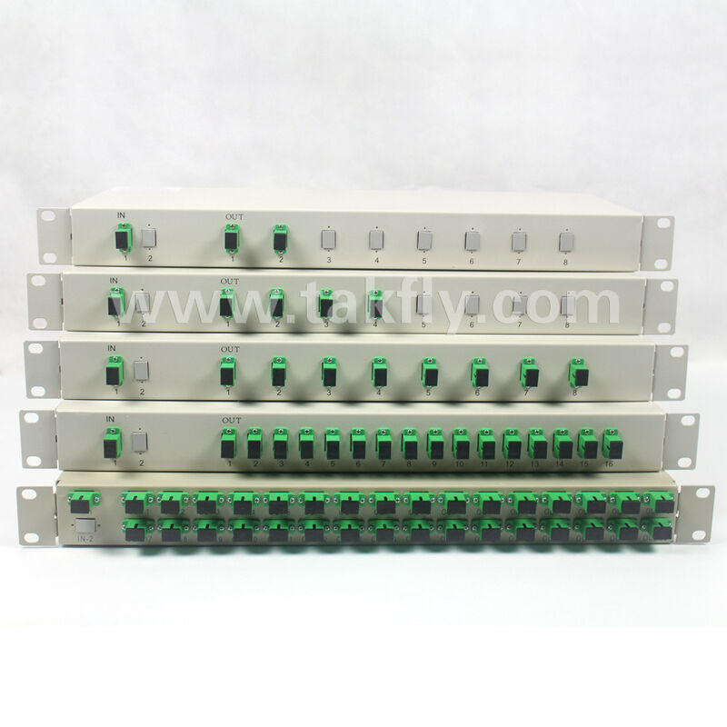 Bộ sợi dây chia PLC 1 × 2 đến 1 × 32 hoàn chỉnh