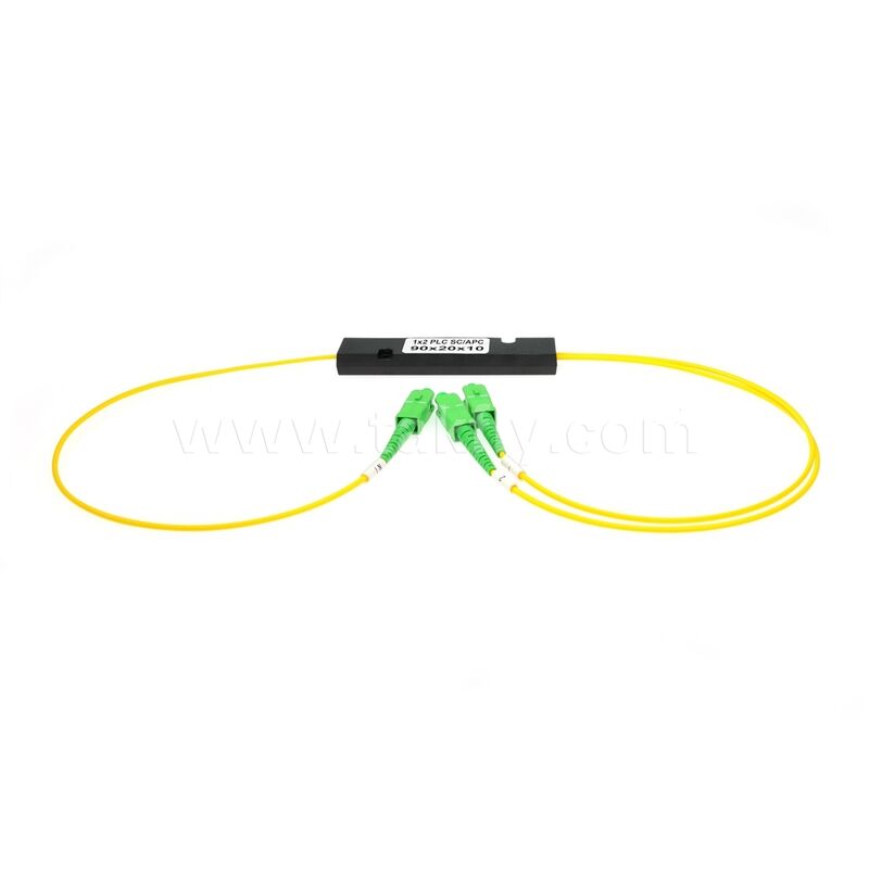 PLC Fiber Splitter ¥ 3.0mm Mini ABS Box, SM G657A1, SC/APC, cho nối và phân phối tín hiệu quang học trong hệ thống PON