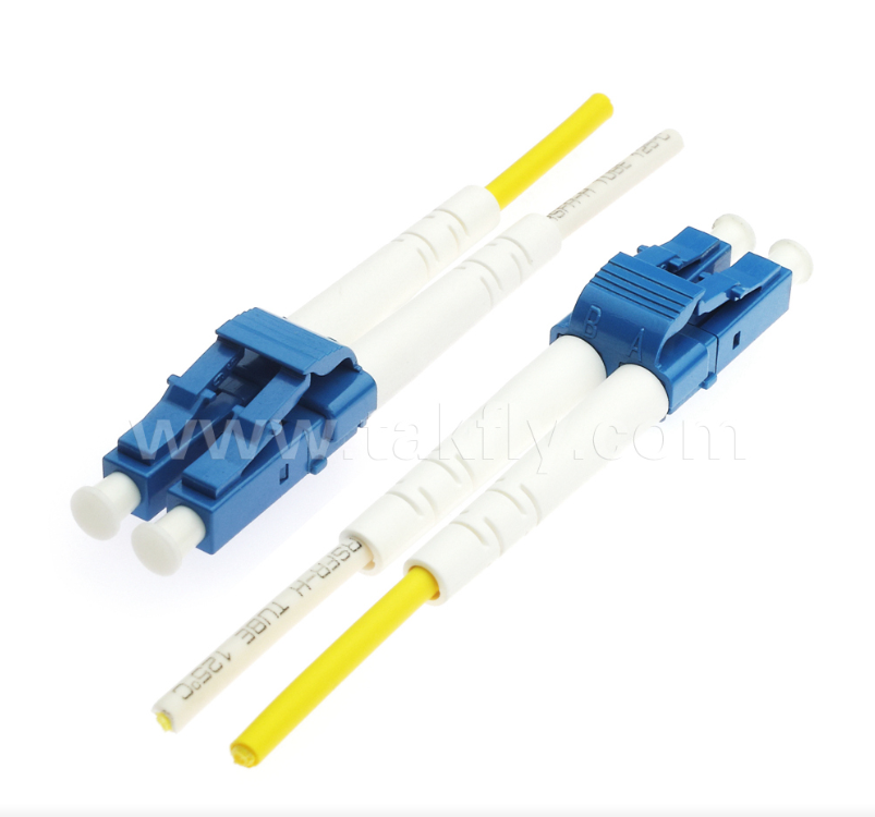 LC Fiber Optic Connector SX/DX Simplex & Duplex, yếu tố hình thức nhỏ, mất tích chèn thấp cho mạng mật độ cao
