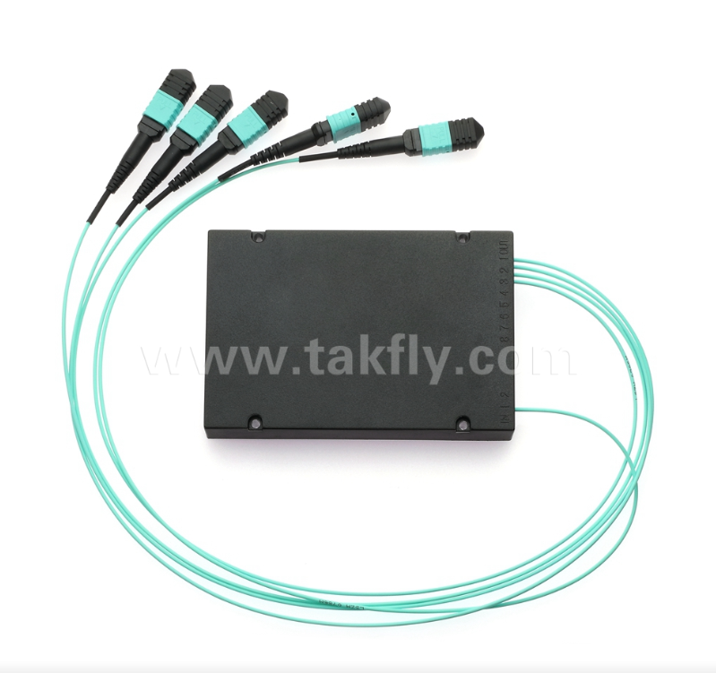 1 × 4 MPO / MTP OM3 PLC Splitter ¢ High-Density Multi-fiber Splitter cho Trung tâm Dữ liệu